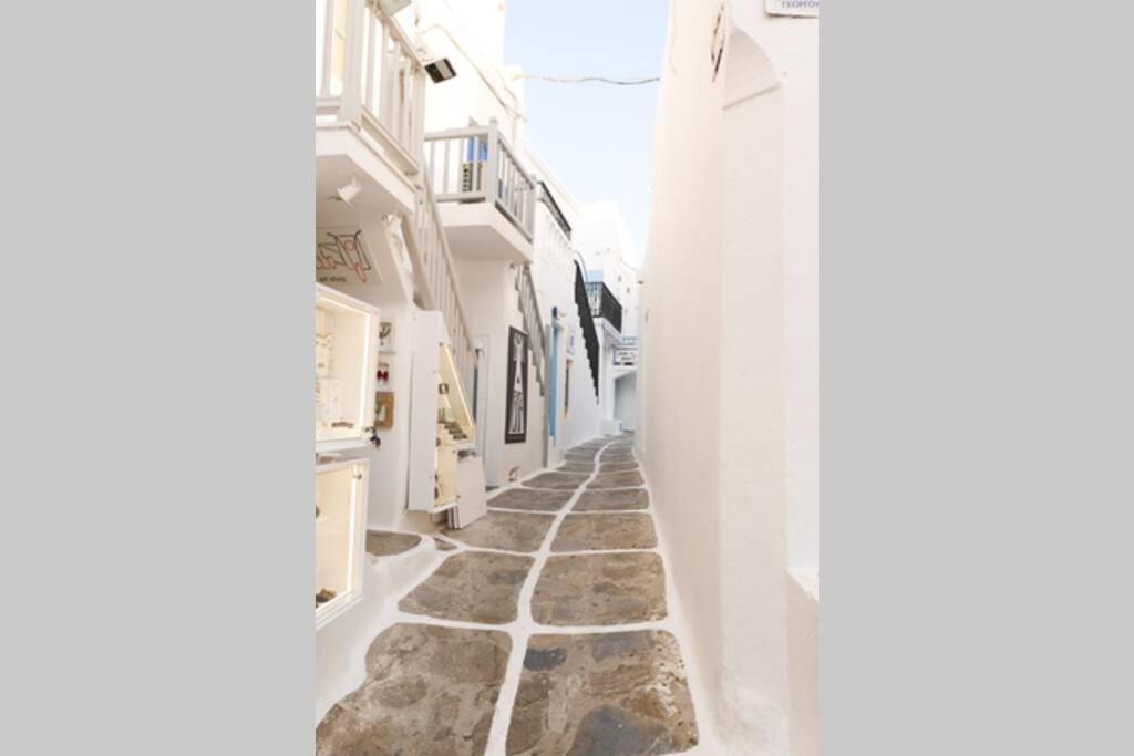 Traditional Myconian Studio In The Heart Of Chora Apartment Mykonos Town Exterior photo