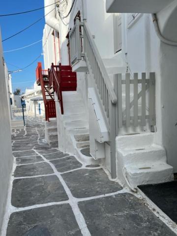 Traditional Myconian Studio In The Heart Of Chora Apartment Mykonos Town Exterior photo